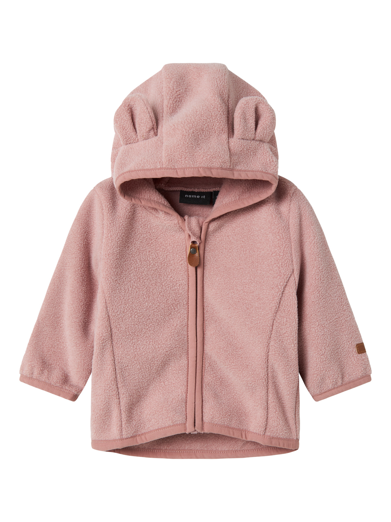 NAME IT Fleece Jakke Meeko Woodrose