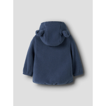 NAME IT Fleece Jakke Meeko Melange Oceana