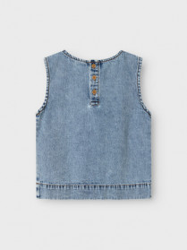 NAME IT Top Amelia Medium Blue Denim