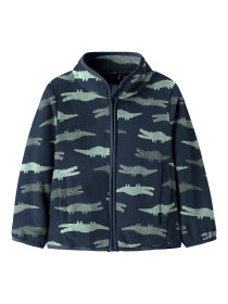 NAME IT Fleece Jakke Meeko Dark Sapphire