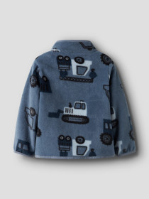 NAME IT Fleece Jakke Meeko Flint Stone