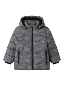 NAME IT Puffer Jakke Mosan Poppy Seed