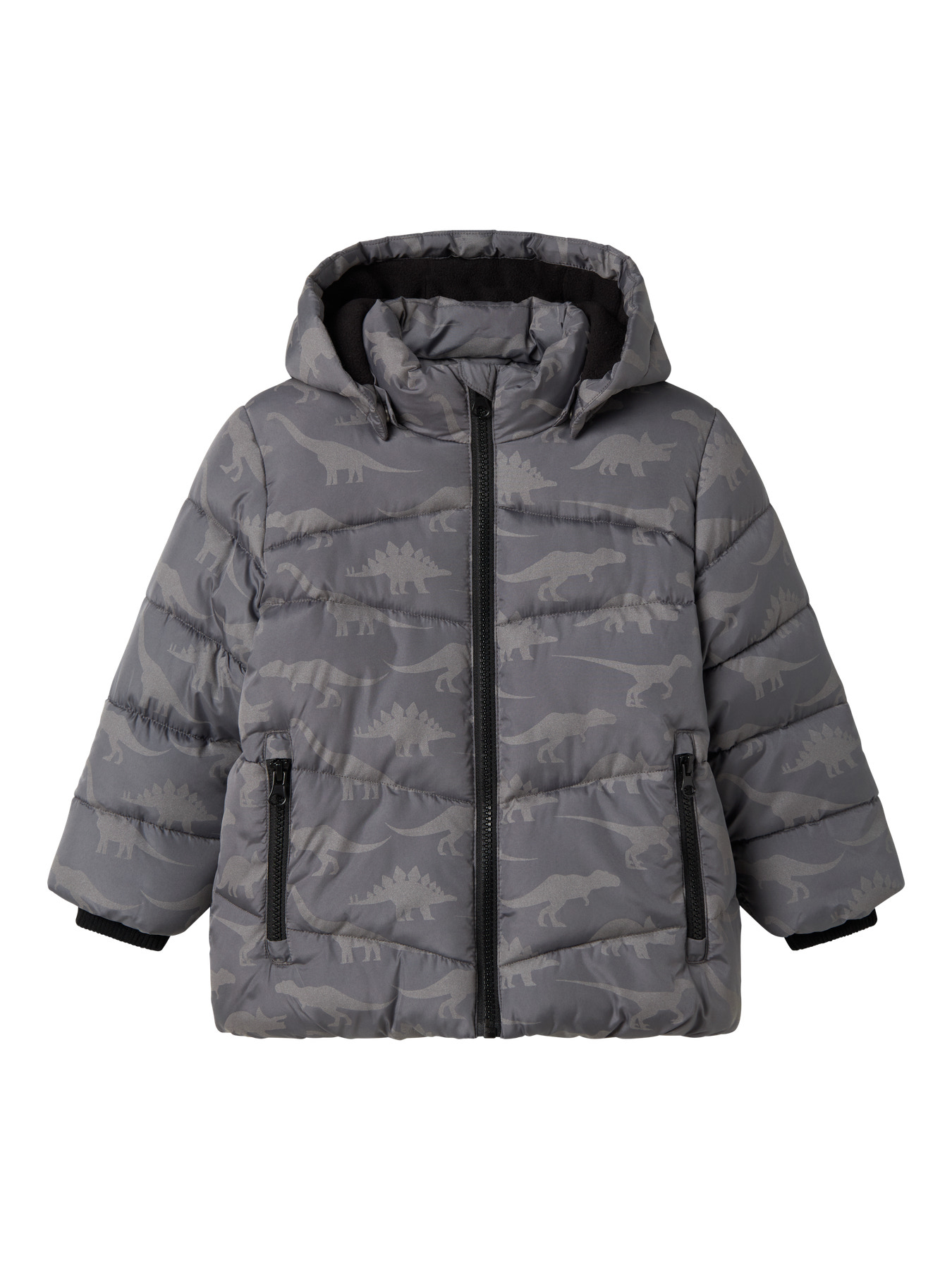 NAME IT Puffer Jakke Mosan Poppy Seed