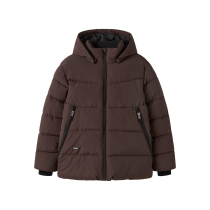 NAME IT Puffer Jakke Melvin Seal Brown