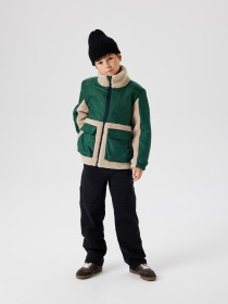 NAME IT Teddy Jakke Monico Dark Green