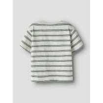 NAME IT T-shirt Voby Pale Aqua Garden Topiary