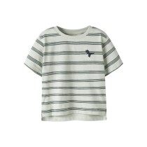 NAME IT T-shirt Voby Pale Aqua Garden Topiary