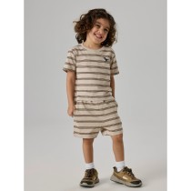 NAME IT T-shirt Voby Chateau Gray Chestnut