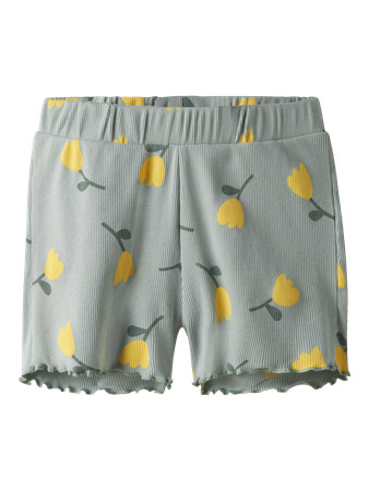NAME IT Shorts Vemma Aqua Gray Lemon