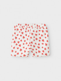 NAME IT Shorts Vemma Bright White Strawberry