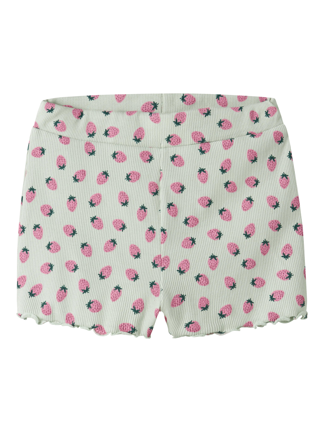 NAME IT Shorts Vemma Pale Aqua Strawberries