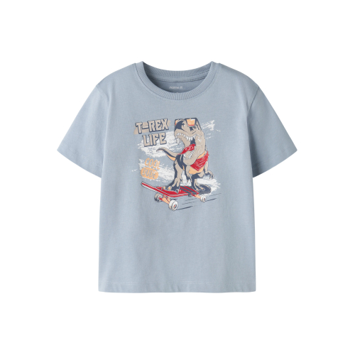 Name It T-shirt - NmmVanyo - Blue Fog/Dino Skate