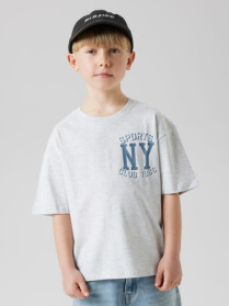 NAME IT T-shirt Valix Light Grey Melange 