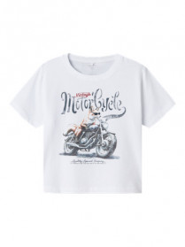 NAME IT T-shirt Husina Bright White
