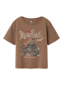 NAME IT T-shirt Husina Walnut