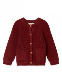 LIL ATELIER Strik Cardigan Emlen Lis Spiced Apple