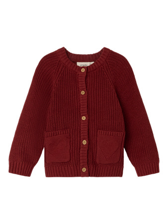 LIL ATELIER Strik Cardigan Emlen Lis Spiced Apple