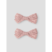 LIL ATELIER 2-Pak Hårspænder Lola Peach Whip