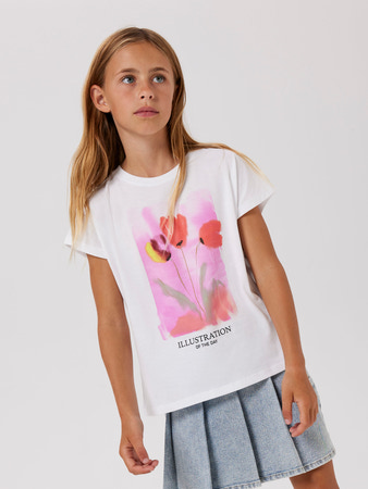 NAME IT Magisk T-shirt Fabiala Bright White