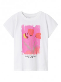 NAME IT Magisk T-shirt Fabiala Bright White