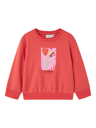 NAME IT Magisk Sweatshirt Fatima Spiced Coral