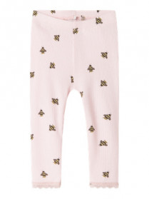 NAME IT Rib Leggings Flowerkab Ballerina