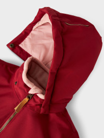 LIL ATELIER Flyverdragt SNOW10 Red Dahlia