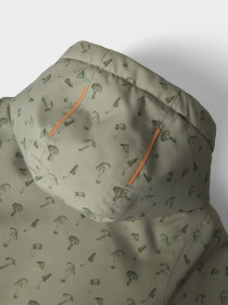 LIL ATELIER Vinterjakke SNOW10 Overland Trek Mushroom