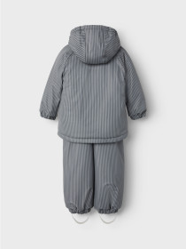 LIL ATELIER Polstret Regntøj DRY10 Ultimate Grey