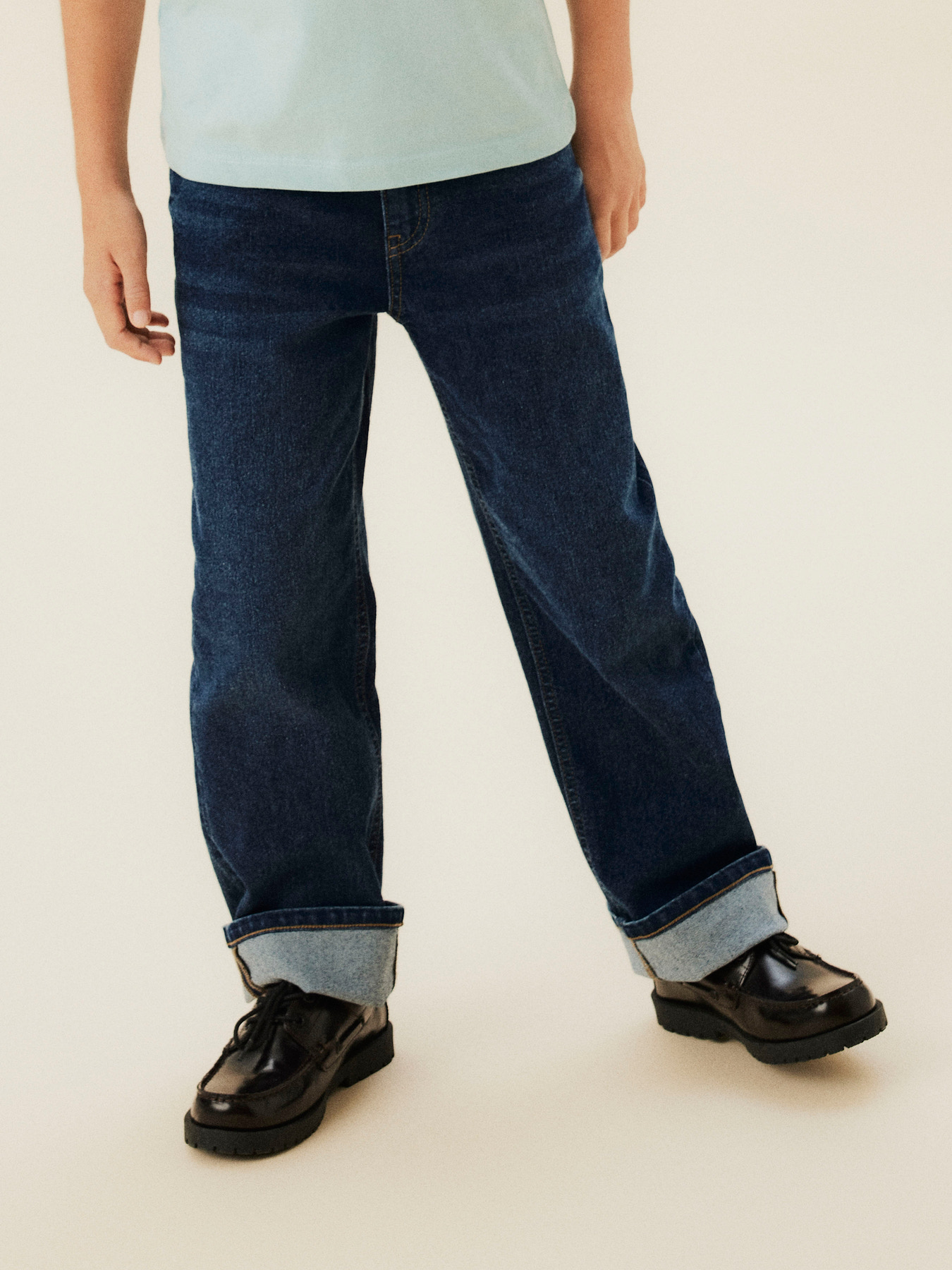 NAME IT Straight Jeans Ryan Dark Grey Denim