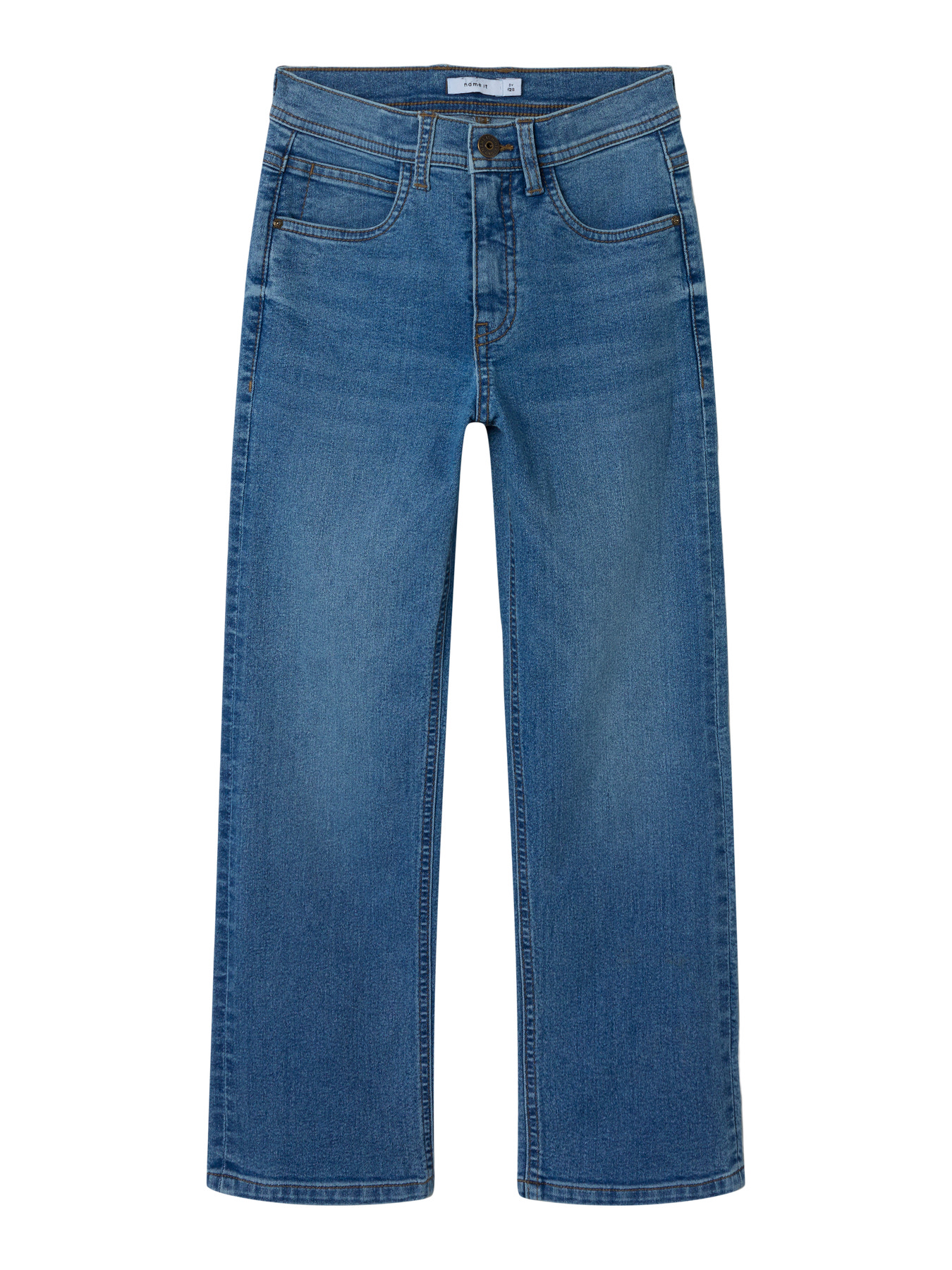 NAME IT Straight Jeans Ryan Medium Blue Denim