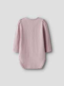 NAME IT Langærmet Body Korn Burnished Lilac