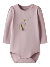 NAME IT Langærmet Body Korn Burnished Lilac