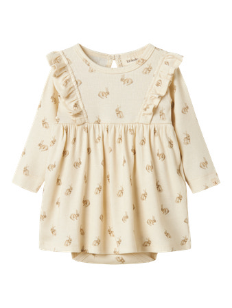 LIL ATELIER Body Kjole Lavo Emo Turtledove Rabbit billede