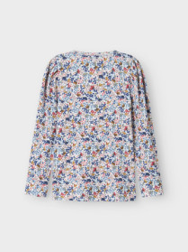 NAME IT Langærmet Bluse Kyla Cloud Dancer
