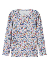NAME IT Langærmet Bluse Kyla Cloud Dancer