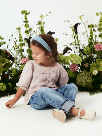 NAME IT Sløjfe Top Kesia Burnished Lilac