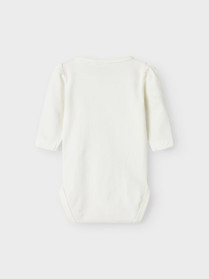 NAME IT Langærmet Body Kinin Cloud Dancer