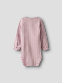 NAME IT Langærmet Body Kisa Burnished Lilac