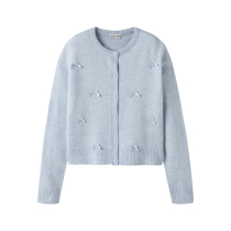 NAME IT Strik cardigan Karin Subdued Blue
