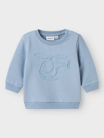 NAME IT Sweatshirt Kopter Dusty Blue billede