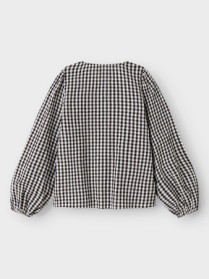 NAME IT Ternet Bluse Kamille Black Bright White