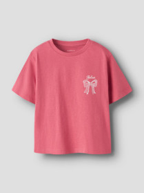 NAME IT Sløjfe T-shirt Katalin Rapture Rose
