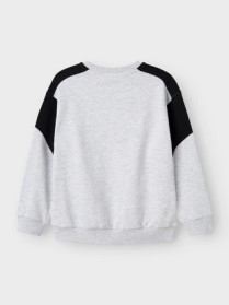 NAME IT Sweatshirt Kera Light Grey Melange