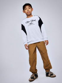 NAME IT Sweatshirt Kera Light Grey Melange
