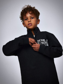 NAME IT Half Zip Sweatshirt Kimba Black