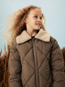 NAME IT Puffer Jakke Melbourne Morel