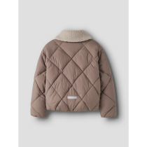 NAME IT Puffer Jakke Melbourne Brown Lentil