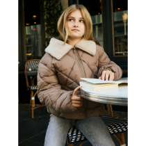 NAME IT Puffer Jakke Melbourne Brown Lentil