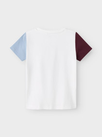 NAME IT T-shirt Kyler Bright White